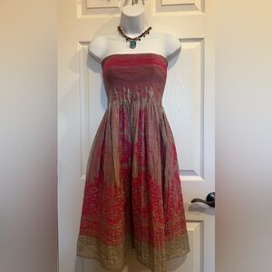 Anthropologie Lapis Convertible Dress Skirt